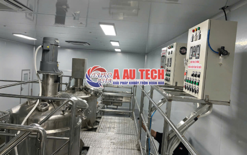 hệ thống bồn khuấy gia nhiệt - giải nhiệt
