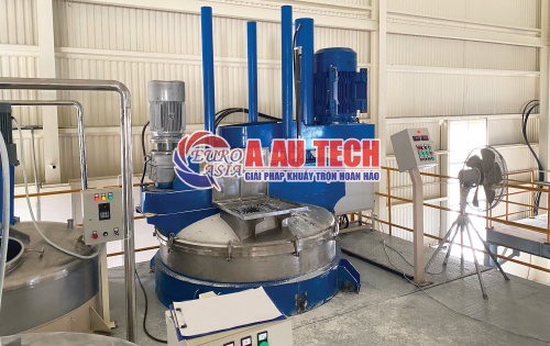 Bồn khuấy sơn 5000L 2 chuyển động