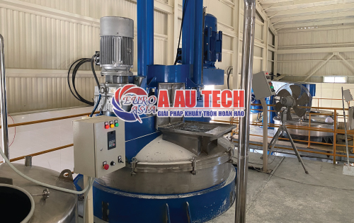 Bồn khuấy sơn 5000L 2 chuyển động
