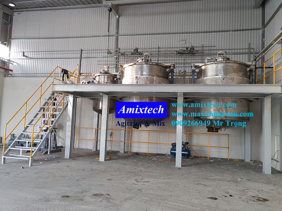 bồn khuấy công nghiệp amix-bk01