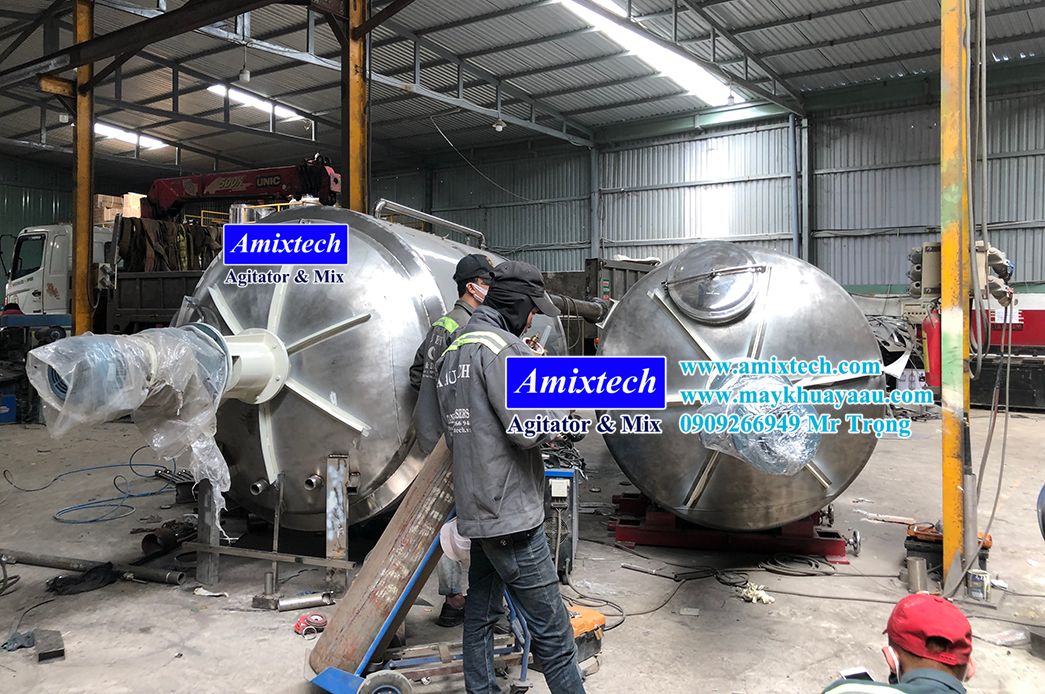 bồn khuấy gia nhiệt keo