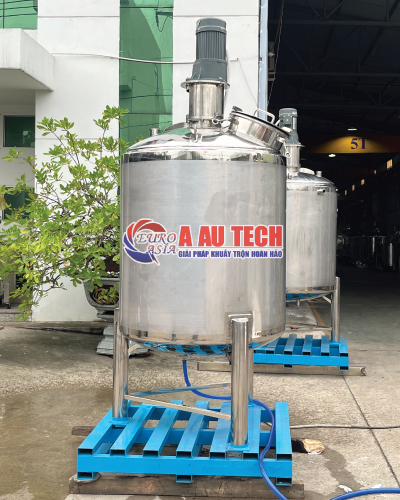 Bồn khuấy giải nhiệt 500 lít