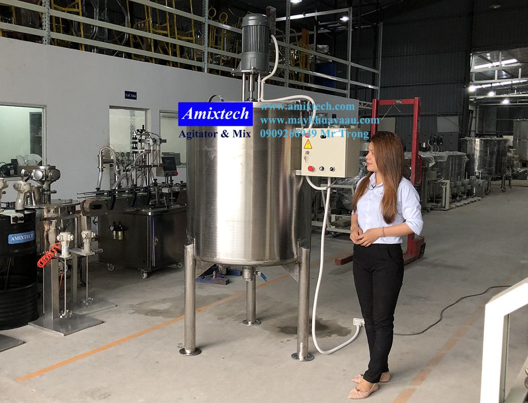 bồn khuấy inox 1 lớp