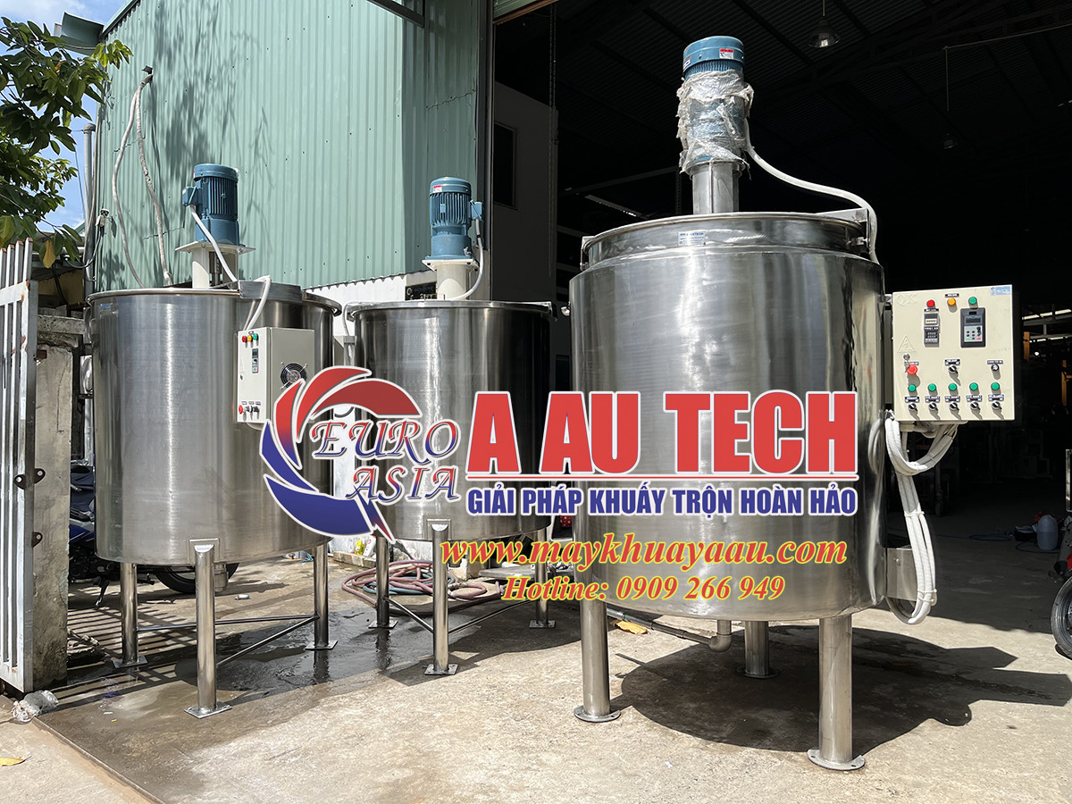 bồn khuấy nước giặt nước xả vải 1000L