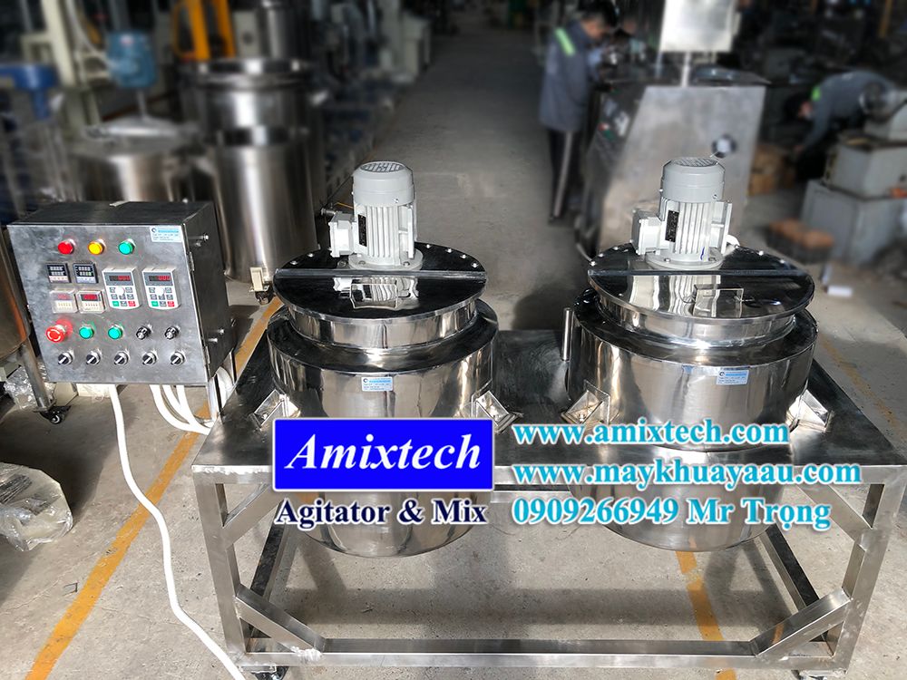bồn khuấy trộn thực phẩm 100 lít