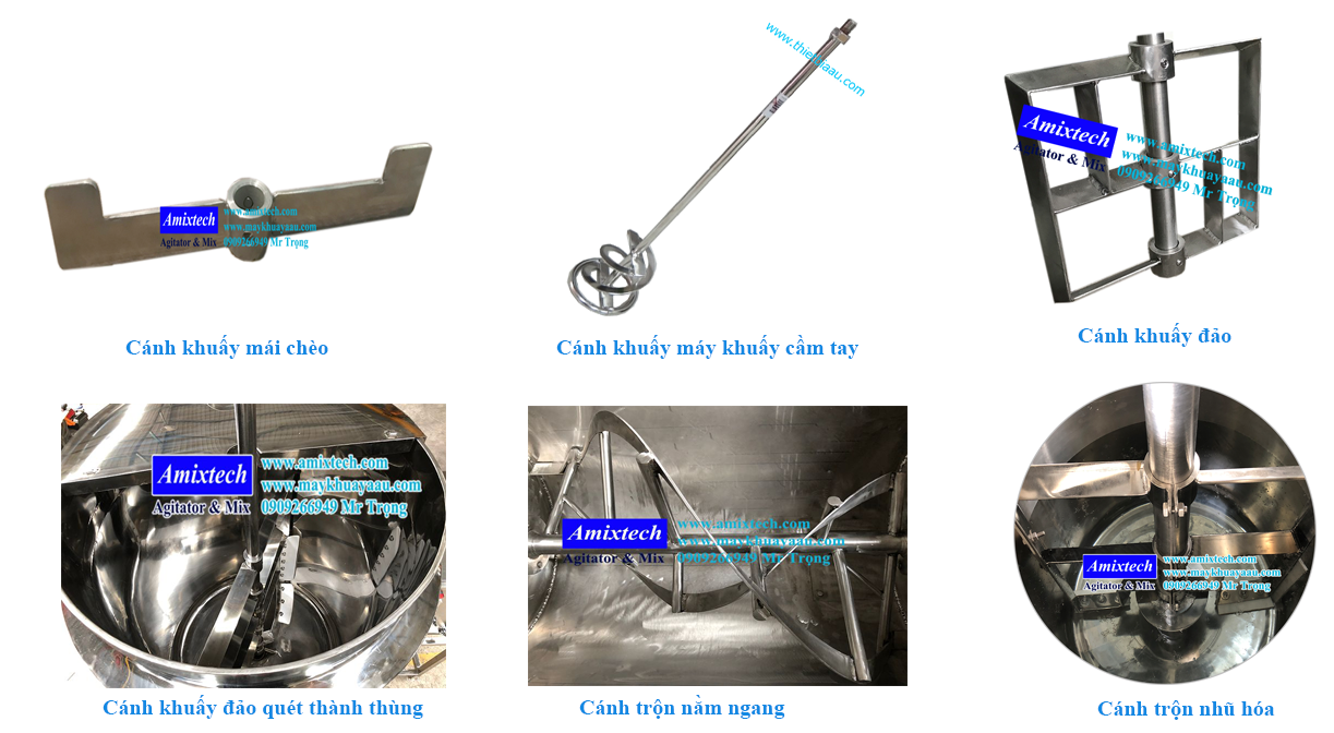 cánh khuấy thực phẩm