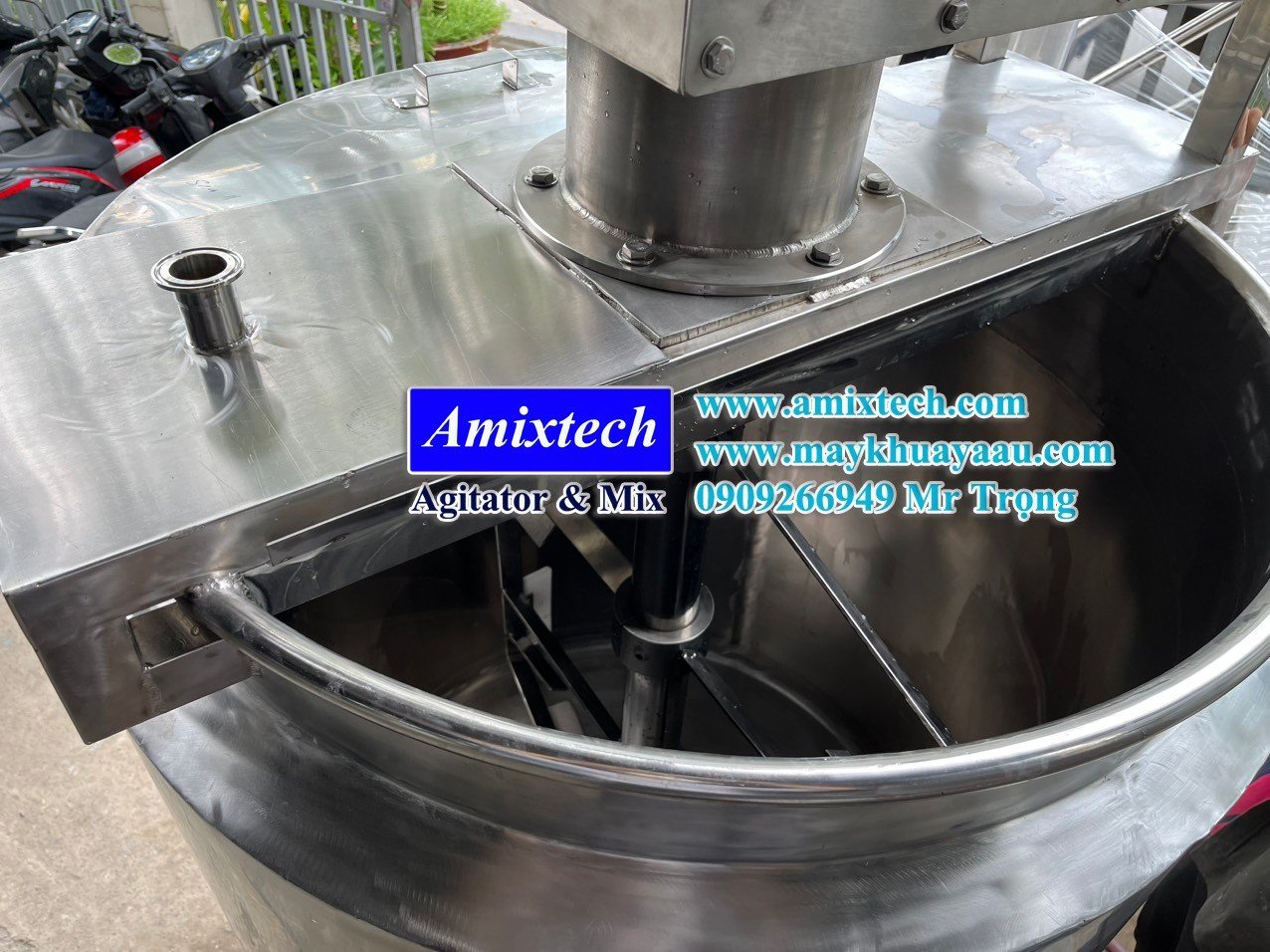cánh khuấy quét đảo