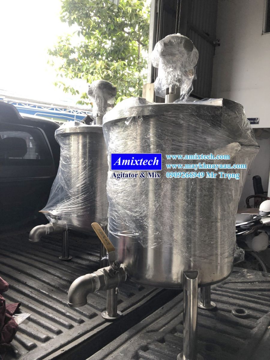 bồn khuấy khí nén 100 lít 
