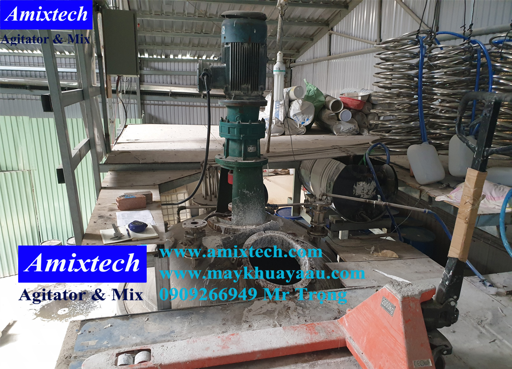 bồn khuấy keo phản ứng