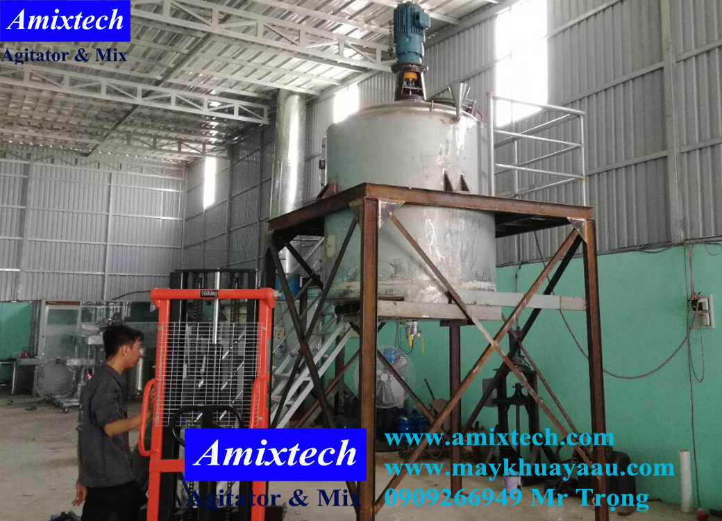 bồn nấu keo gia nhiệt