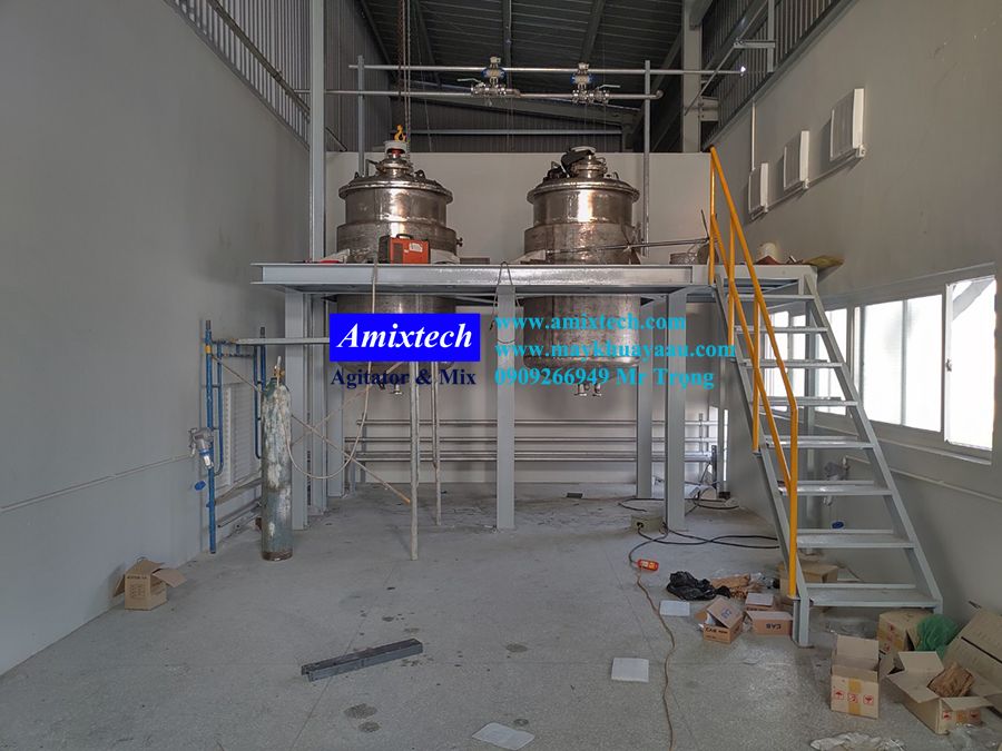 bồn khuấy công nghiệp amix-bk02