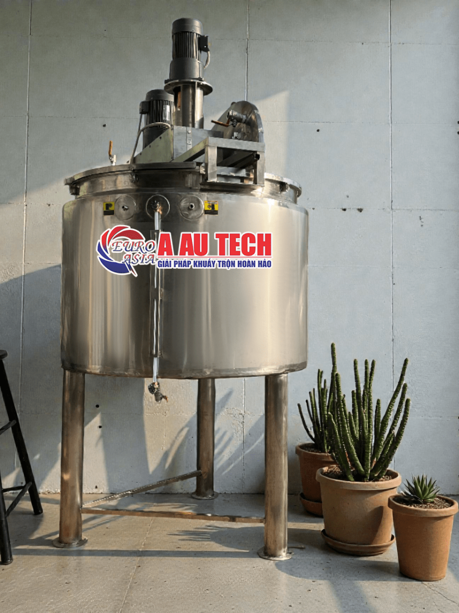 bồn khuấy gia nhiệt 1000 lít