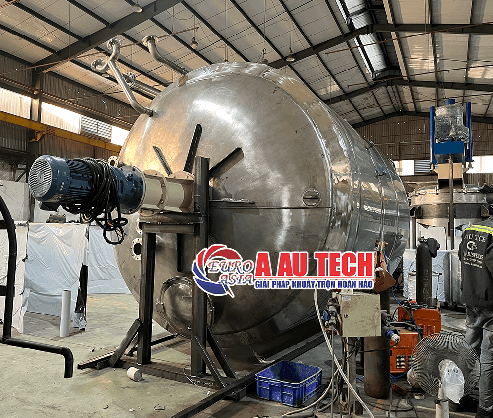 bồn khuấy gia nhiệt 18m3