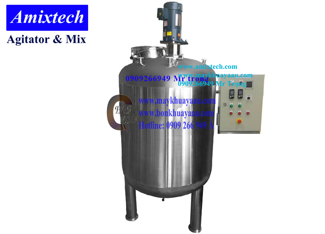 bồn khuấy gia nhiệt thực phẩm