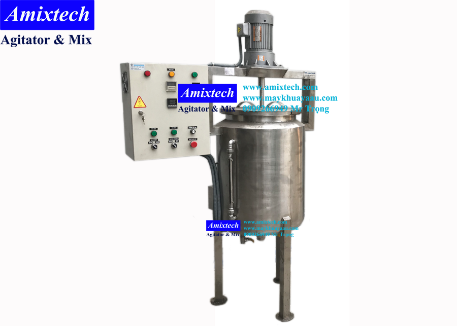 bồn khuấy gia nhiệt 3 lớp