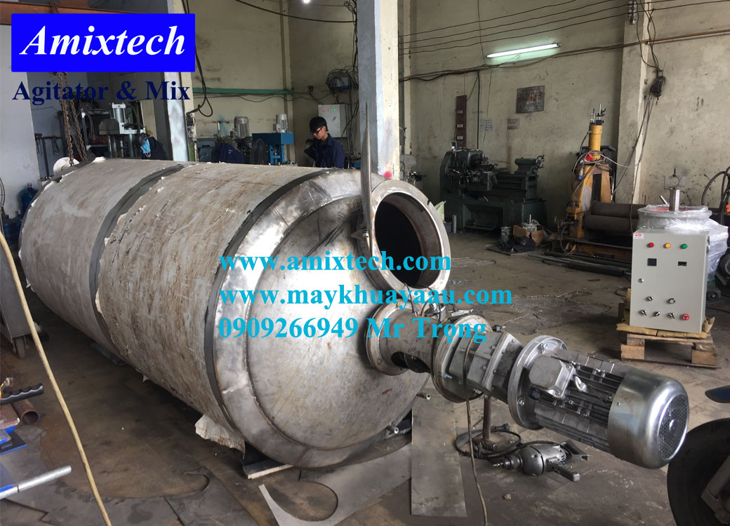 bồn sản xuất keo sữa 1000 lít