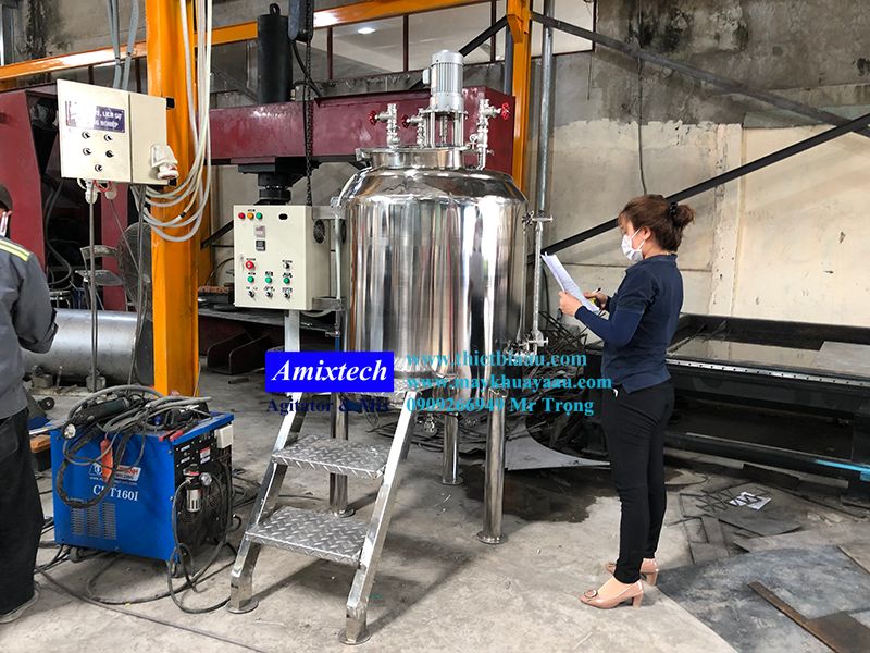 bồn khuấy gia nhiệt thực phẩm