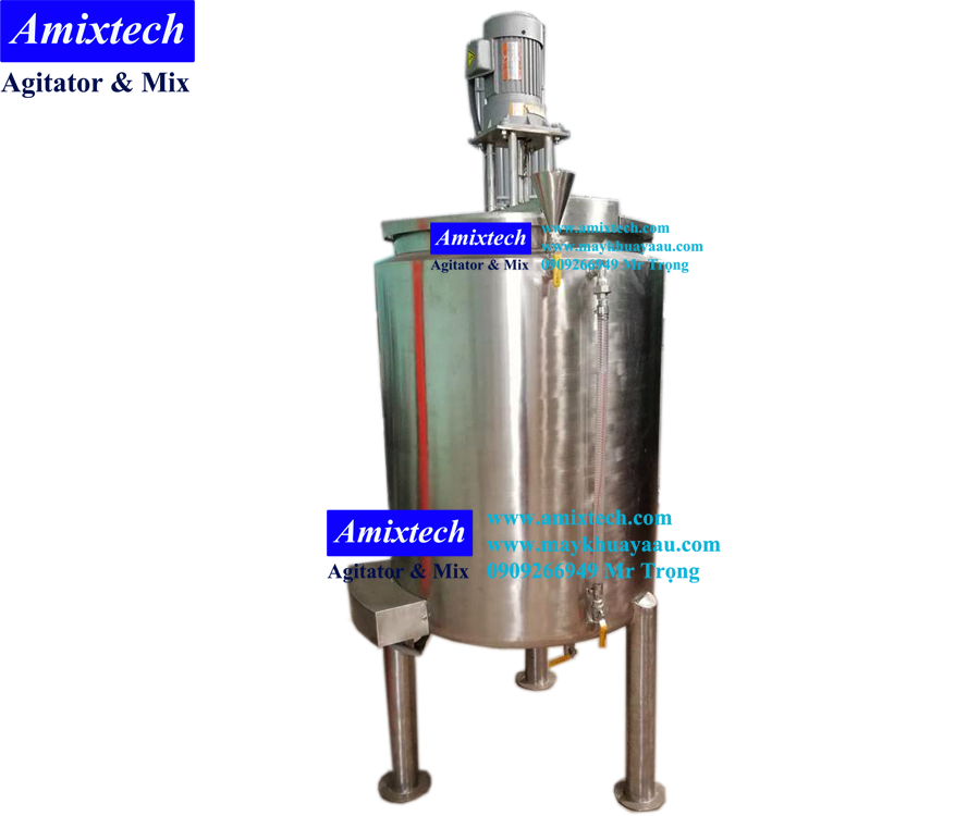 nồi nấu thủy phân có cánh khuấy