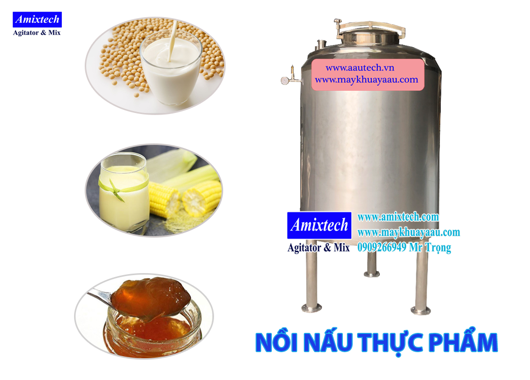 nồi nấu gia nhiệt thực phẩm