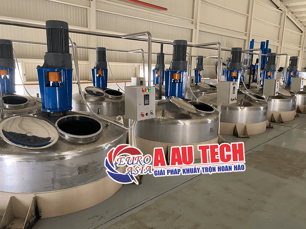 dây chuyền sản xuất sơn nước