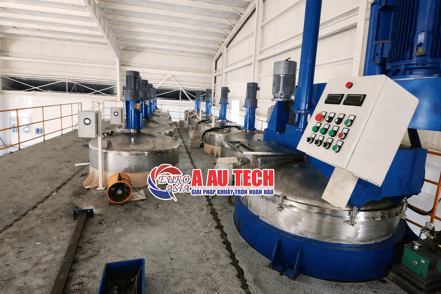 dây chuyền sản xuất sơn