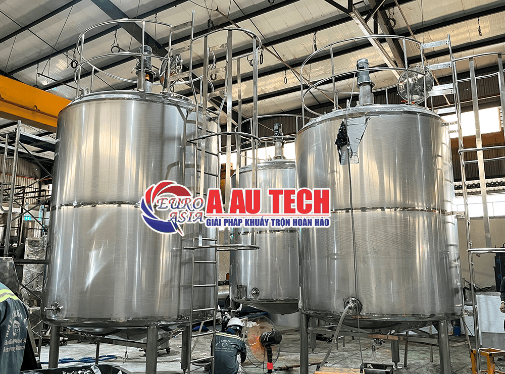 bồn khuấy thực phẩm 8000 lít