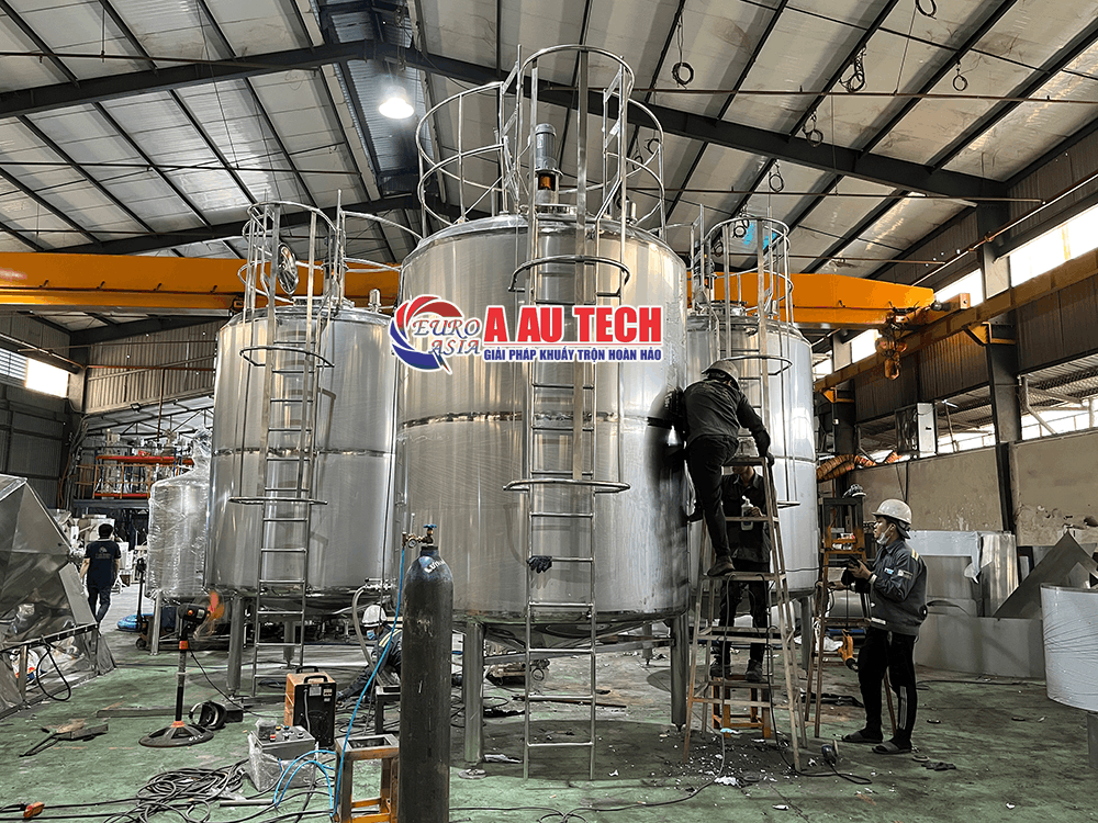 bồn khuấy trộn thực phẩm