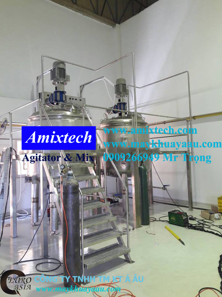 bồn khuấy gia nhiệt mỹ phẩm