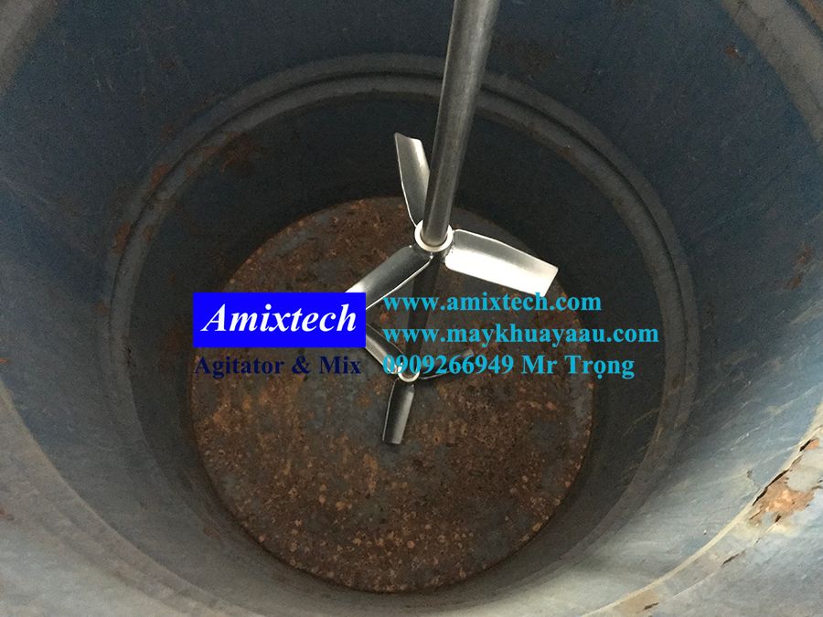 cánh khuấy thủy lực 2 tầng
