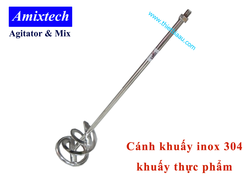 trục khuấy máy cầm tay inox 304