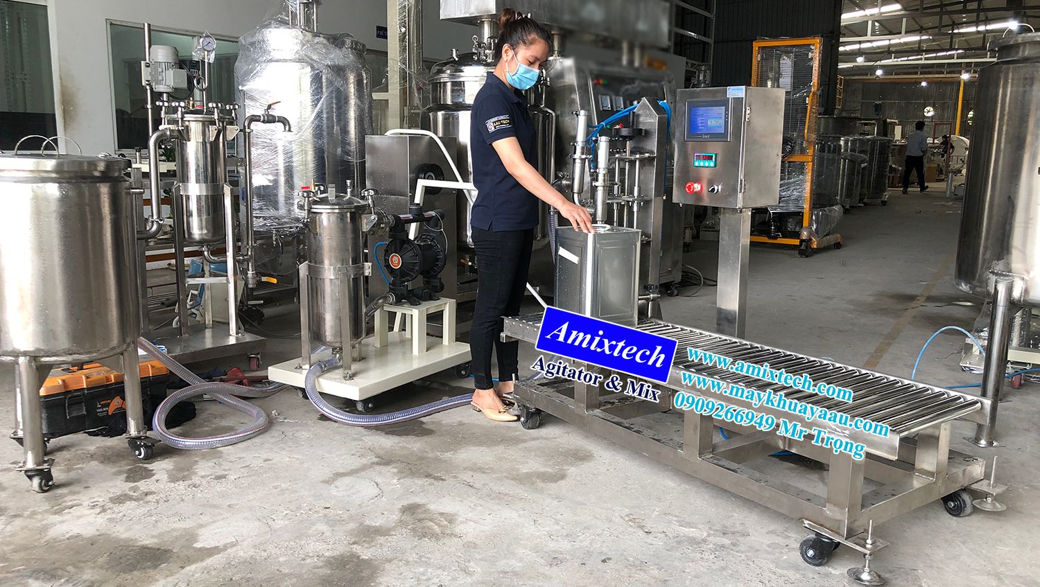 Máy chiết rót can