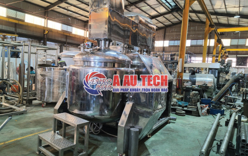 Máy nhũ hóa dầu gội 500L 