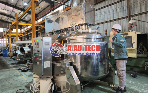 Máy nhũ hóa dầu gội 500L 