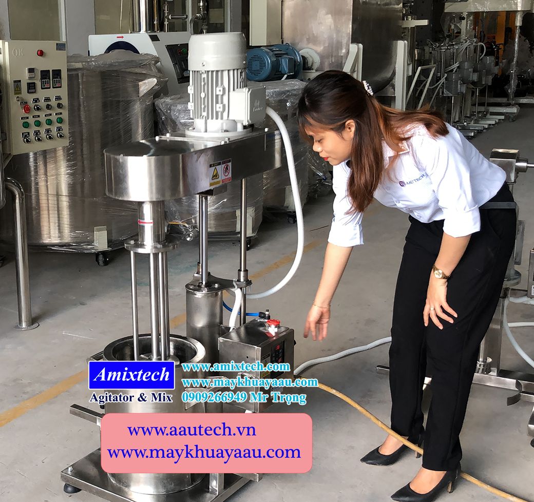 máy nhũ hóa mỹ phẩm 20kg