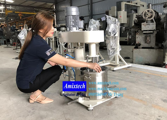 máy nhũ hóa mỹ phẩm 10kg
