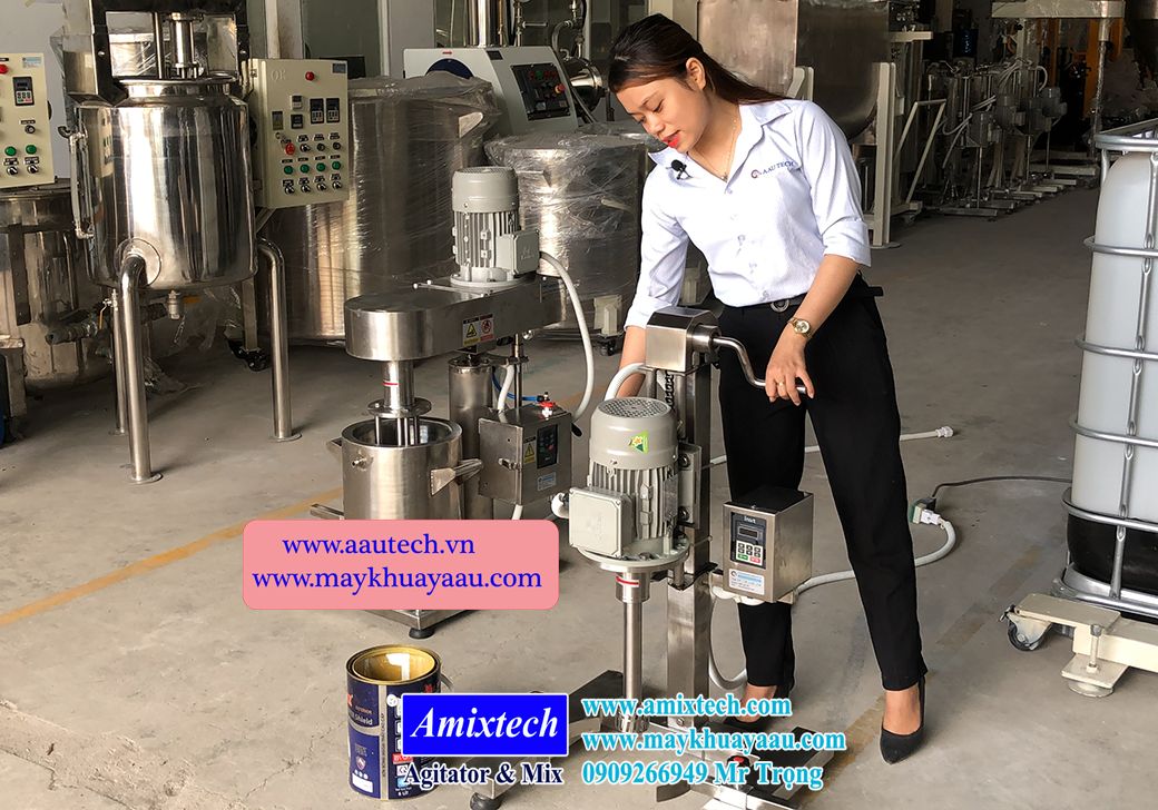 máy nhũ hóa thí nghiệm tay quay 1-5 lít