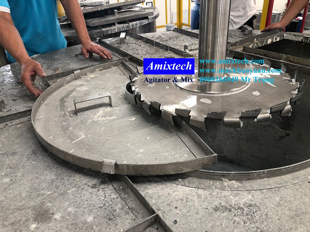 cánh khuấy phân tán sơn công nghiệp