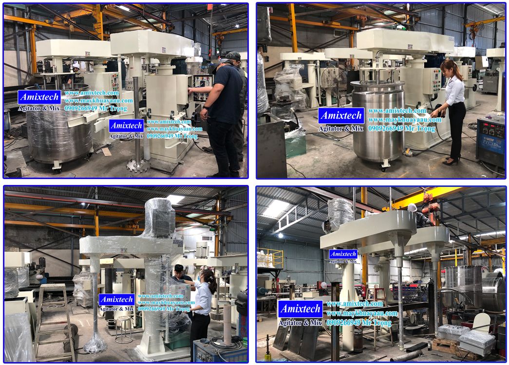 gia công sản xuất máy khuấy