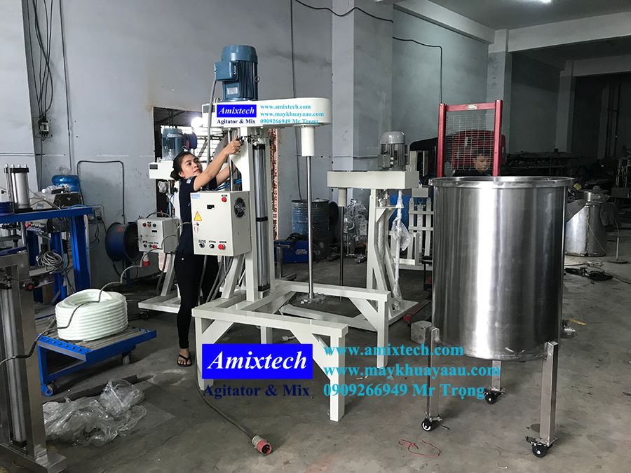 máy khuấy mực in