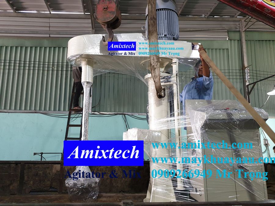 máy khuấy sơn á âu