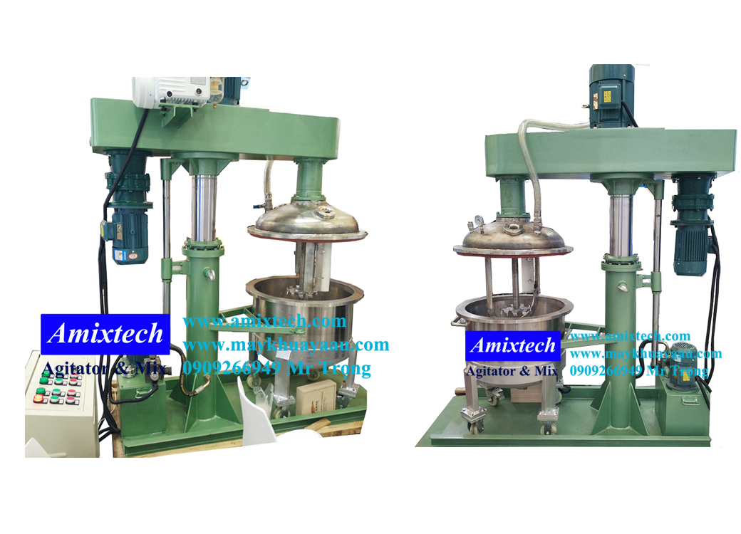 máy khuấy hai trục mạnh mẽ