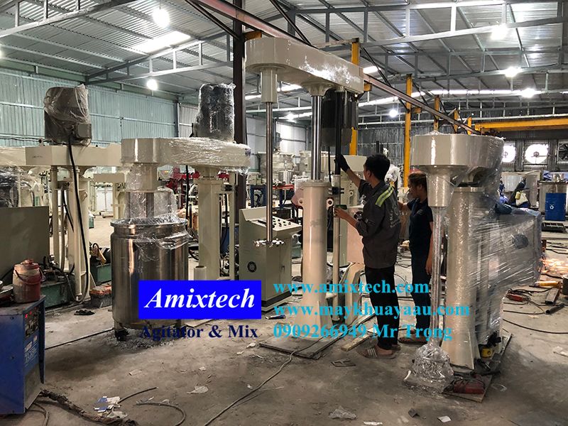 máy khuấy thủy lực á âu