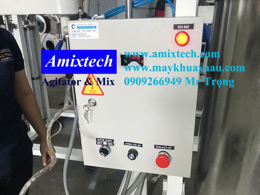 tủ điện máy khuấy mực in