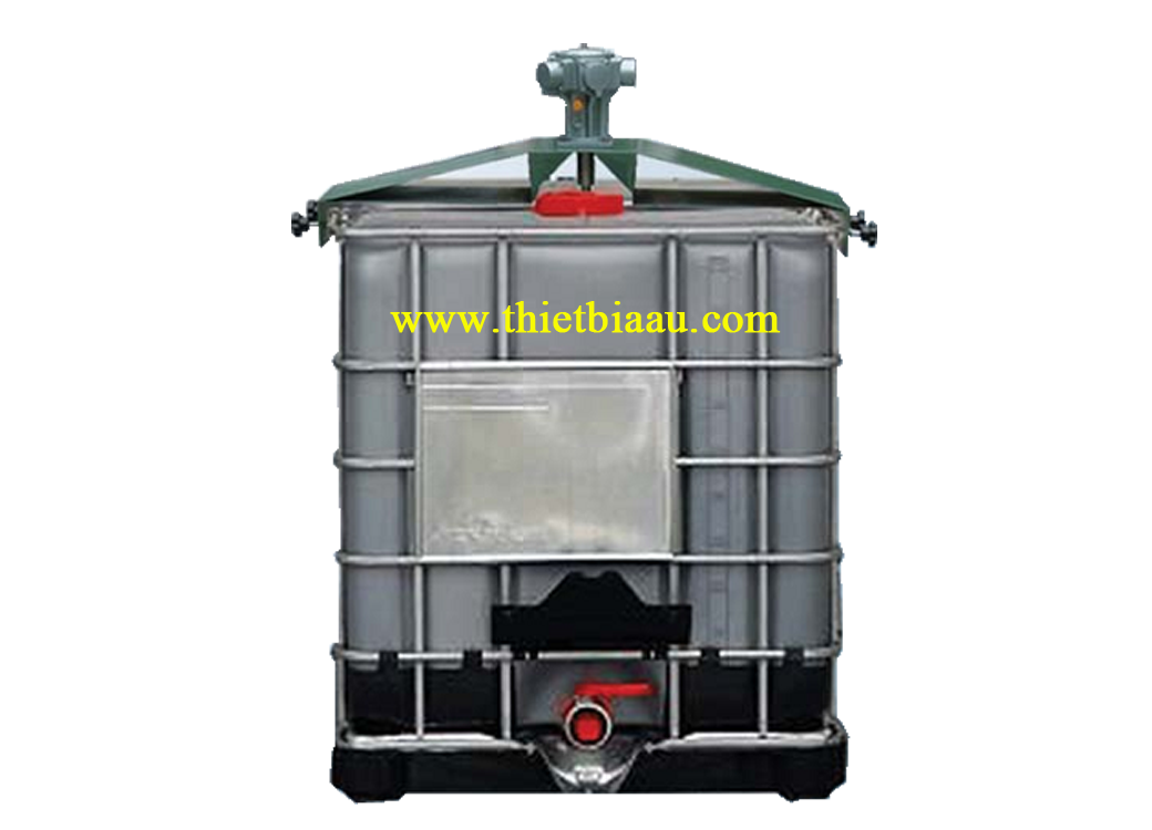 máy khuấy hóa chất ibc 1000 lít