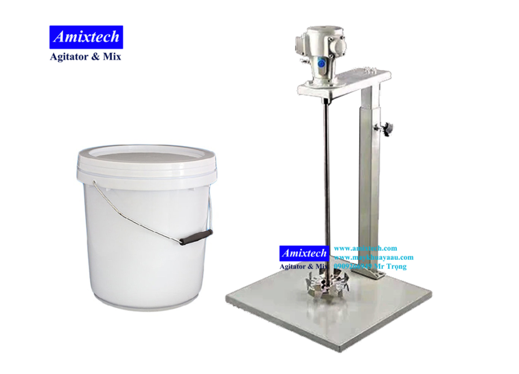 máy khuấy khí nén Amix-K01