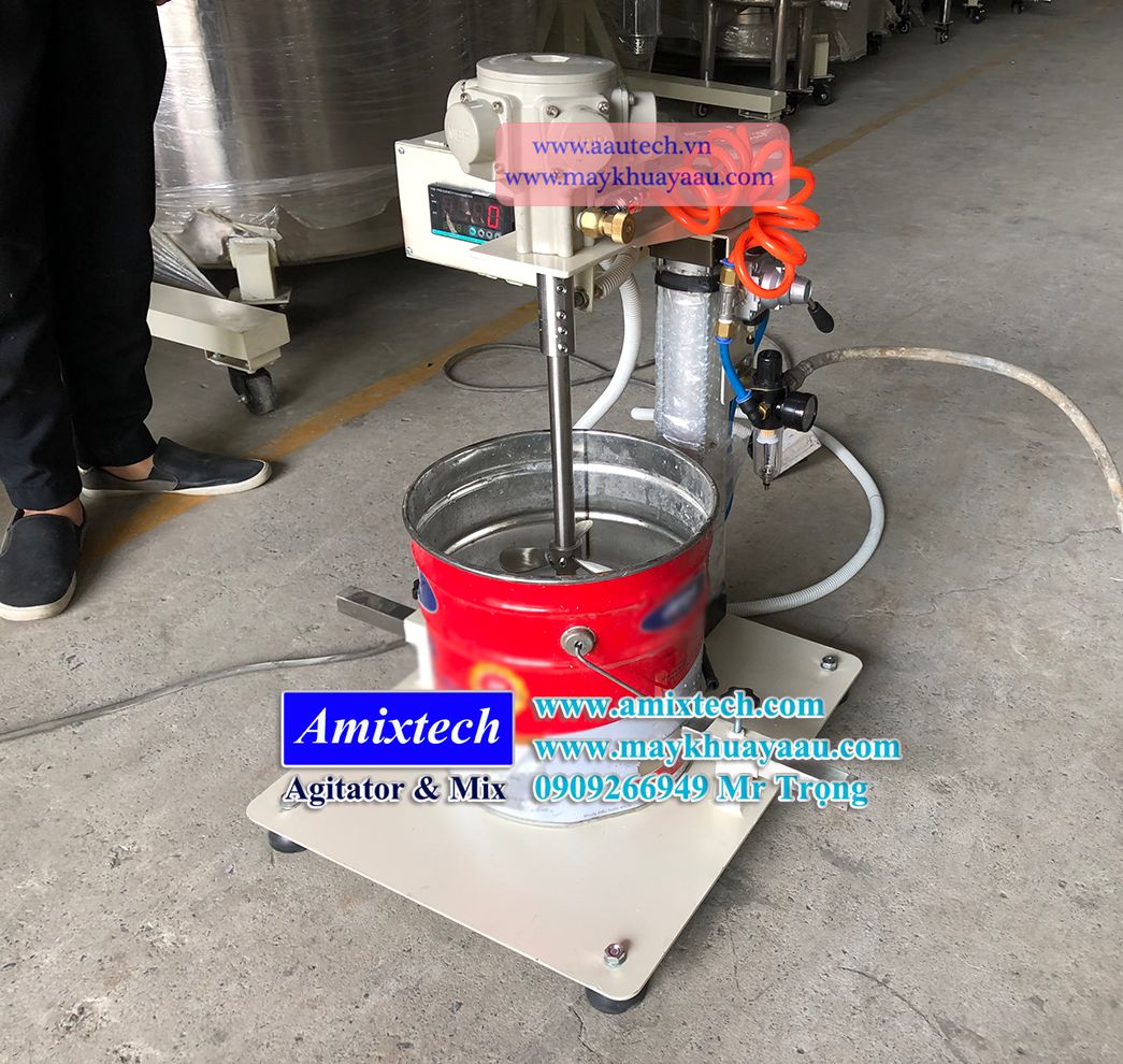 máy khuấy trộn keo hiển thị tốc độ