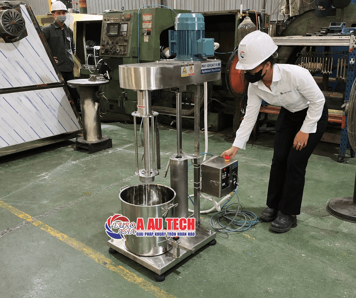 máy nhũ hóa mỹ phẩm 20kg