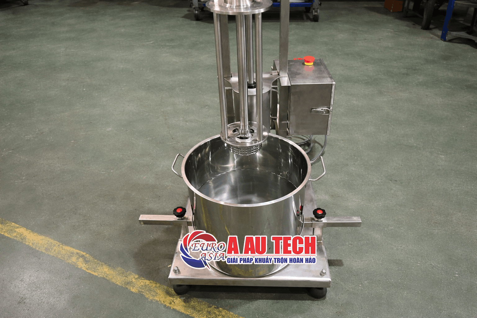 máy nhũ hóa nâng khí