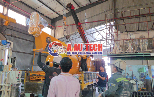 Dây chuyền sản xuất bột trét 