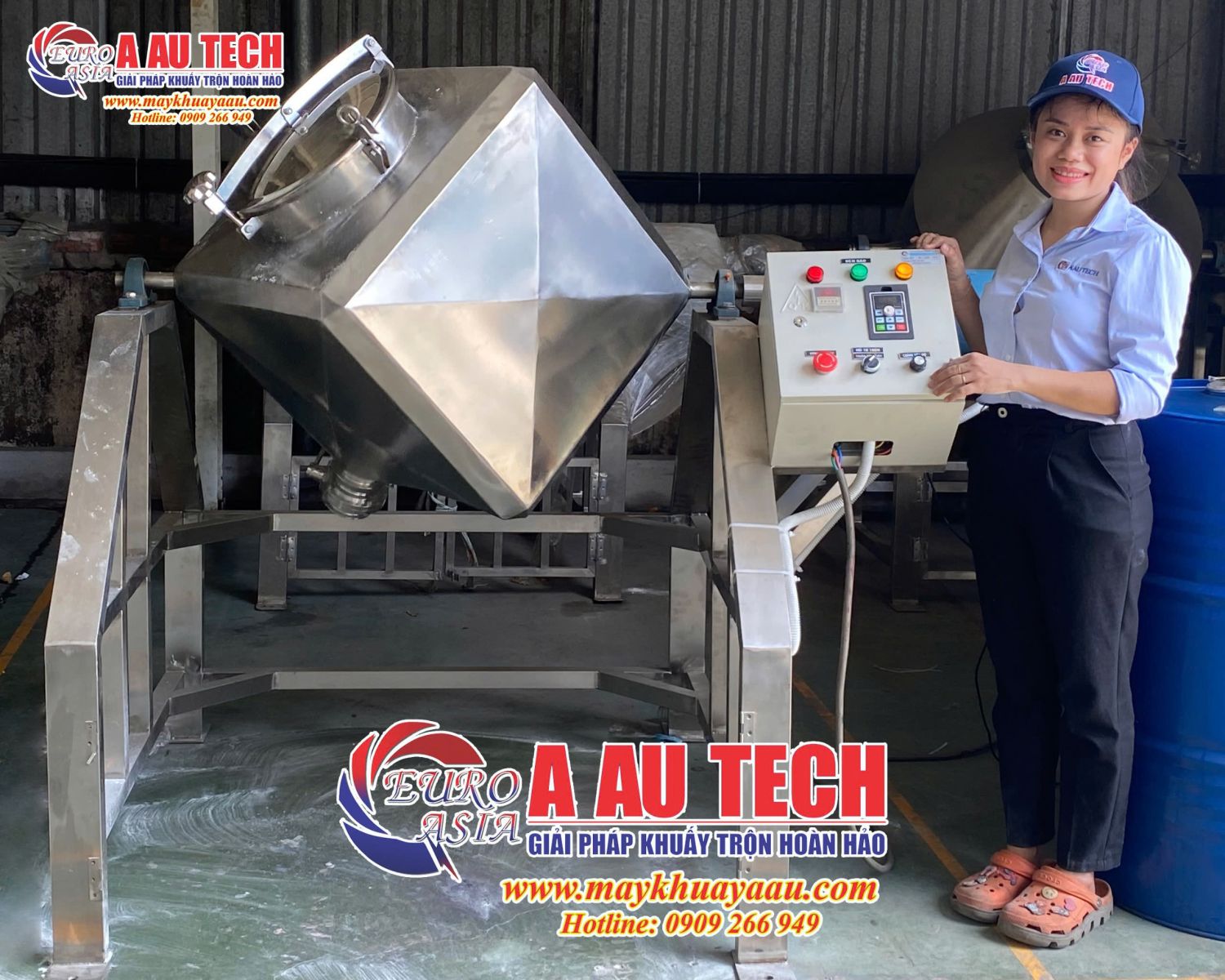 may tron bot sua cong nghiep